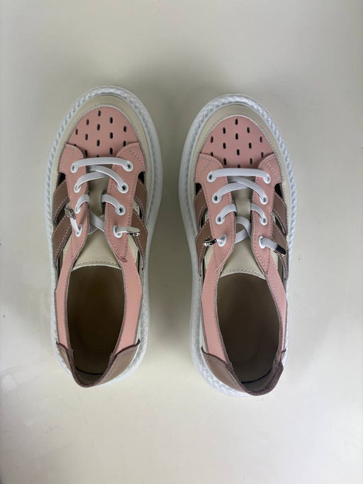 Кроссовки EDART 165.P.Lusi23.co. Розовый какао уценка  фото 2