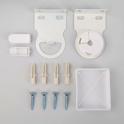 Штора рулонная Листья, 60200 см (с учётом креплений 3,5 см), цвет коричневый - Simaland фото 4