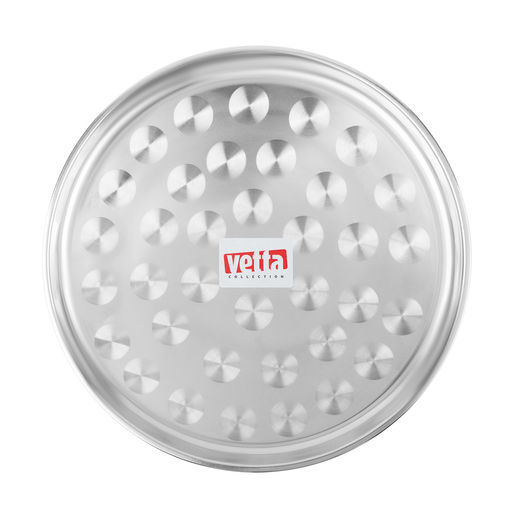 _Поднос нерж круглый 35см арт. 812-104