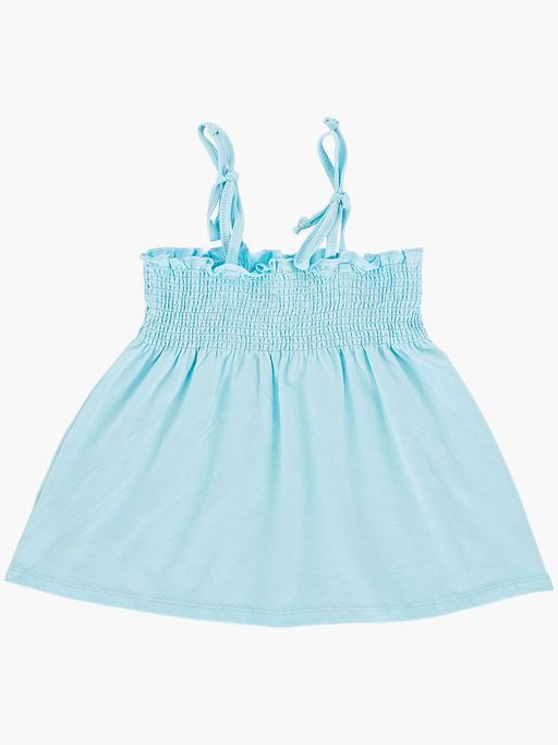 Майка для девочки UD 0816 голубой - Mini maxi фото 3