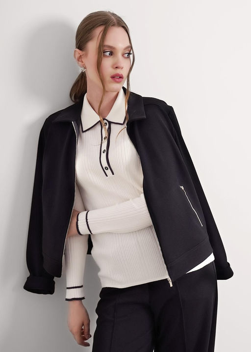 154528/181вн Джемпер женский (ЧЗ)