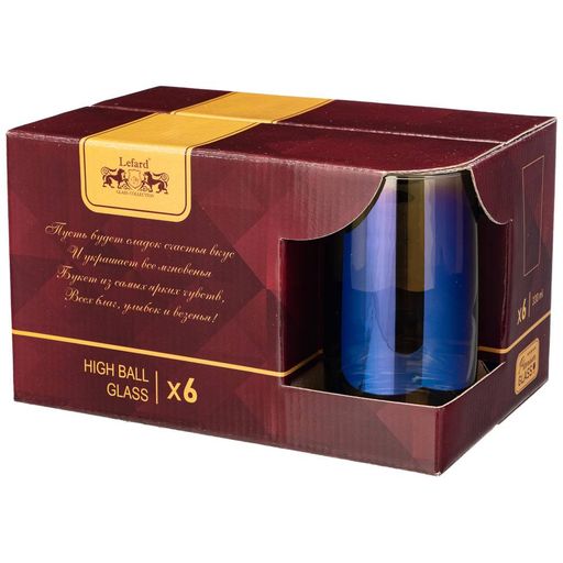 НАБОР СТАКАНОВ ИЗ 6 ШТ ВРЕМЕНА ГОДА 330 МЛ - Lefard фото 2
