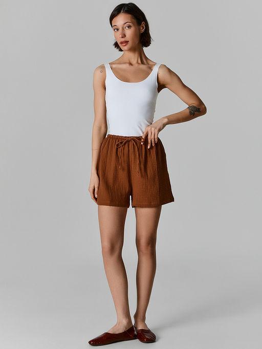 Шорты домашние женские свободного силуэта