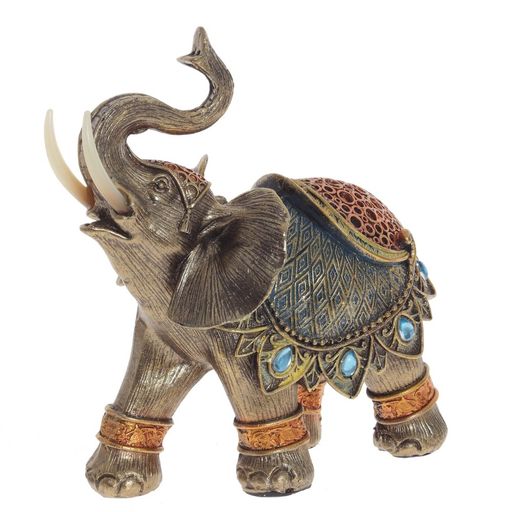 Фигурка декоративная Слон, L16 W8 H17 см, 2в. - Remeco фото 3