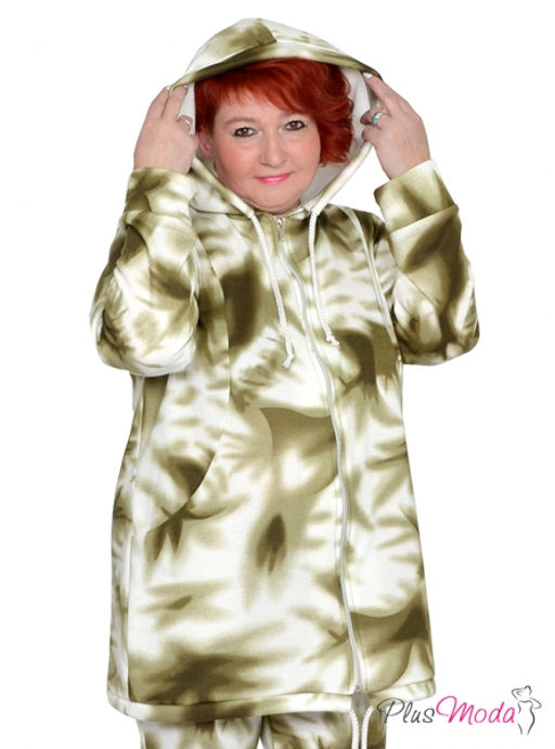 Толстовка Модель №1532 размеры 44-84 - Plusmoda фото 9