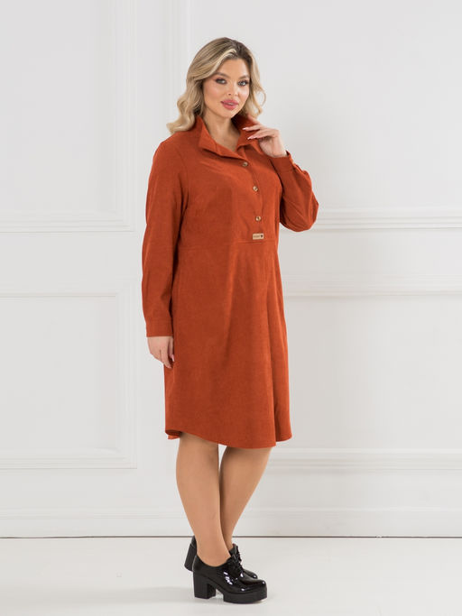 NOVITA Платье 1447 из микровельвета (вискоза 55%) фото 16