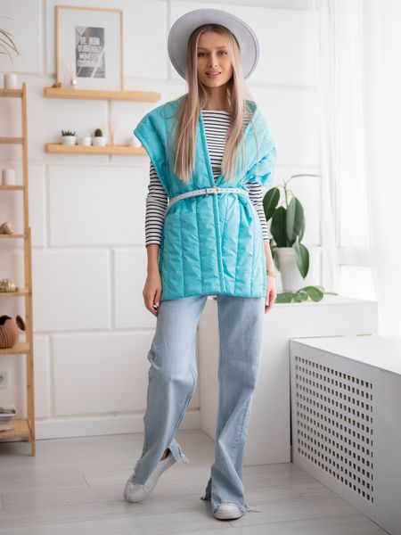 Шарф бирюза - Yollochka фото 2