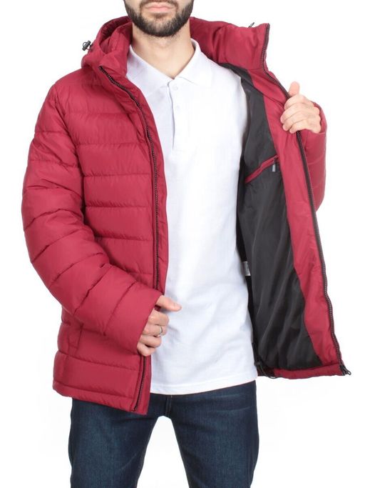 4017 WINE Куртка мужская зимняя ROMADA (200 гр. холлофайбер)