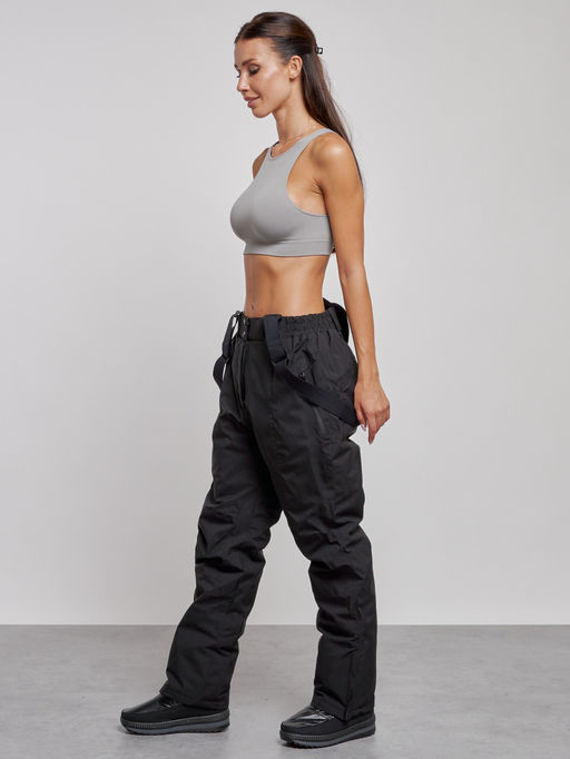 Горнолыжный костюм женский большого размера зимний бирюзового цвета 03963Br - Chunmai фото 20