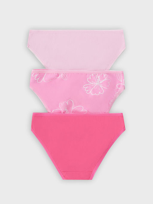Трусы для девочек мультипак (3шт.) светло-розовые с печатью - Mark formelle фото 2