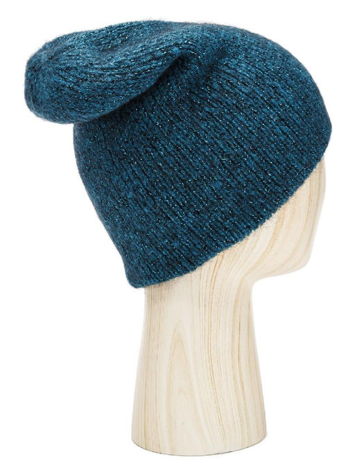 Шапка жен. мох+шерсть+виск+люр ZZ-BR55501 turquoise - Eleganzza фото 2