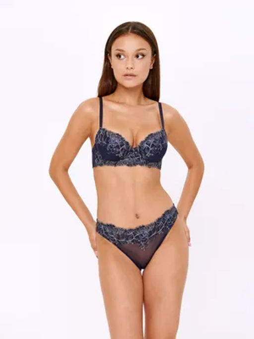 Бюстгальтер Hinda темно-синий