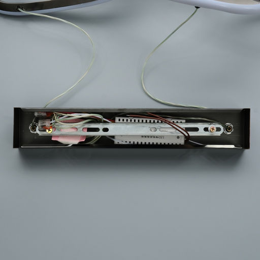 Светильник с ПДУ «Меган» 4хLED 45 Вт 3000-6000К черный хром 89×18×23-123 см