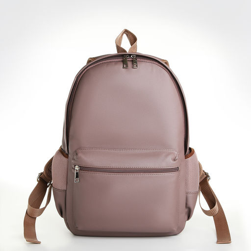 Рюкзак женский из искусственной кожи на молнии TEXTURA, цвет серый  фото 3