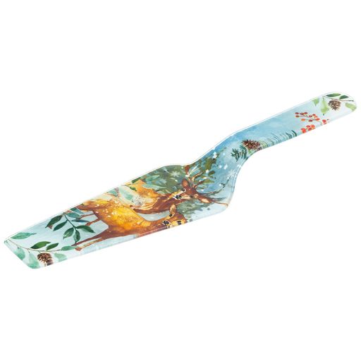 НАБОР ДЛЯ ТОРТА:БЛЮДО+ЛОПАТКА Д=28 СМ КОЛЛЕКЦИЯ ЗИМНЯЯ СКАЗКА - Lefard фото 3