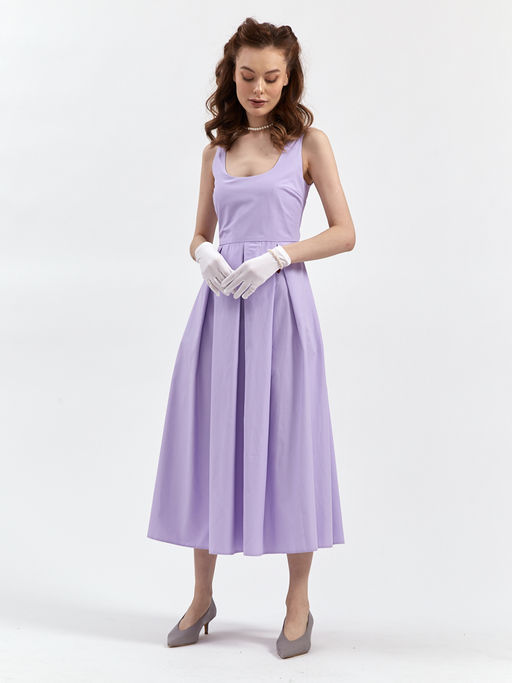 Сарафан с поясом - Tantino фото 3