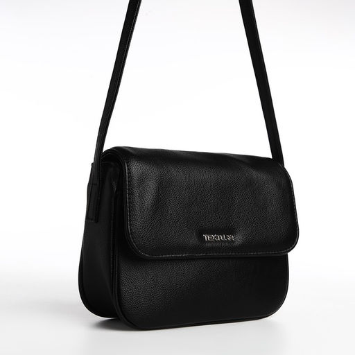 Сумка женская TEXTURA, мессенджер, маленький размер, цвет чёрный  фото 2