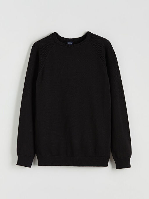 Bisiklet Yaka Erkek ?ocuk Triko Kazak