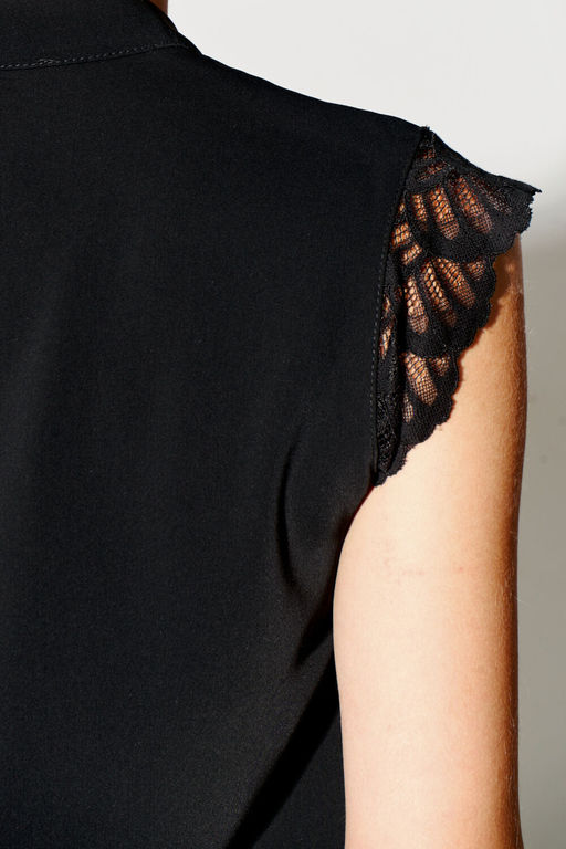 Блуза Foxy Fox 1683-Р черный  фото 3