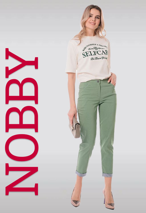 NOBBY, Женские брюки 7721-50 (ментол)