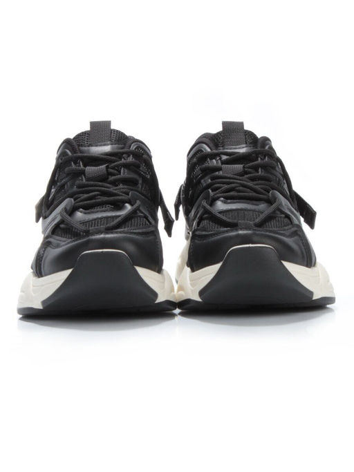 05-6035-1 BLACK Кроссовки женские (искусственные материалы) - No name фото 9