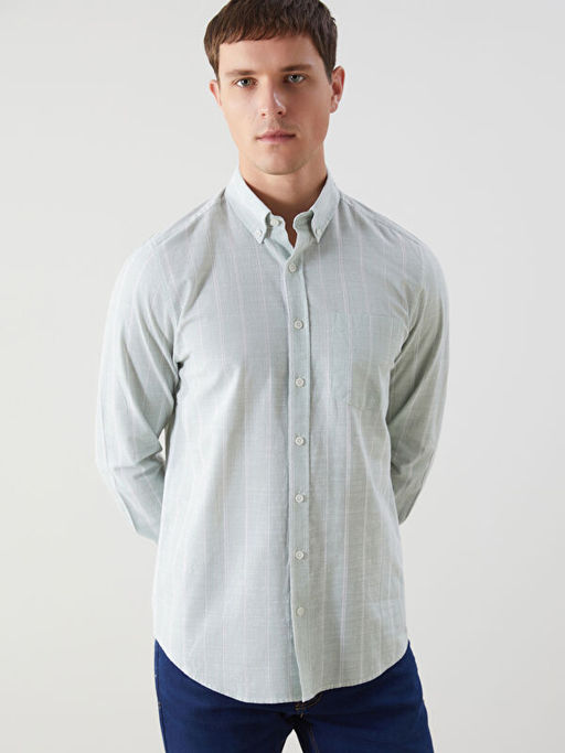 Regular Fit Poplin Erkek G?mlek