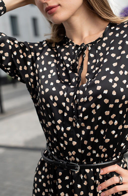 Романтичное платье черный - Donna saggia фото 3