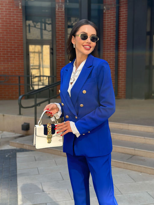 Жакет AURA 1112-176 синий  фото 6