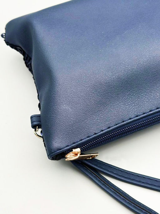 Sunflower Косметичка женская с пайетками 031, синий