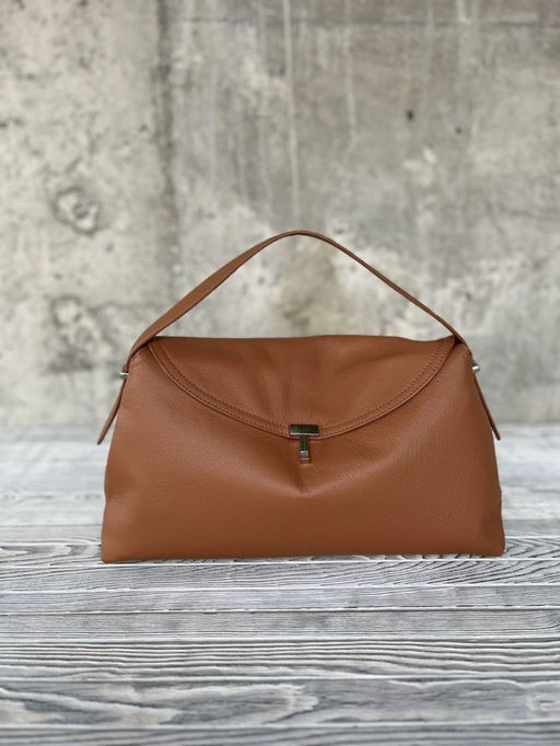 Женская кожаная сумка 8923 Браун - Sergio valentini фото 2