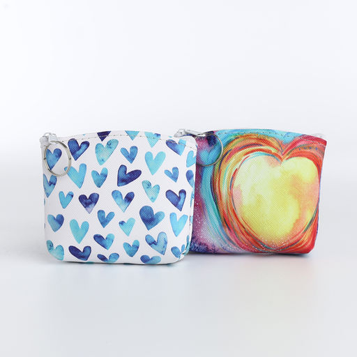 Кошелёк монетница детская на молнии, МИКС