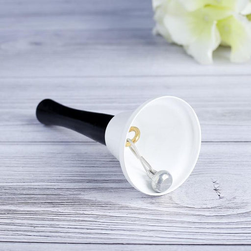 Колокольчик металлический, звонок настольный Funk, 12.5×5 см, микс