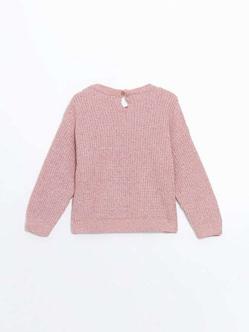 Bisiklet Yaka K?z Bebek Triko Kazak - Waikiki фото 3