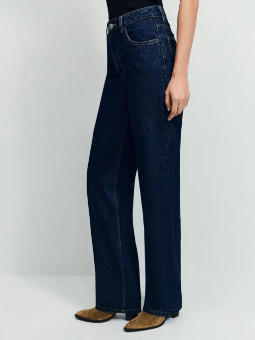 Джинсы straight с высокой посадкой / Zarina фото 4