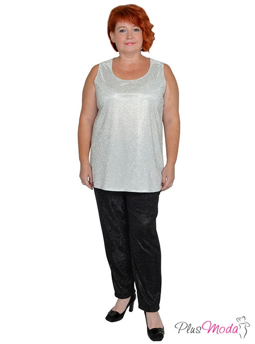 Майка Модель №1378 размеры 44-84 - Plusmoda фото 2