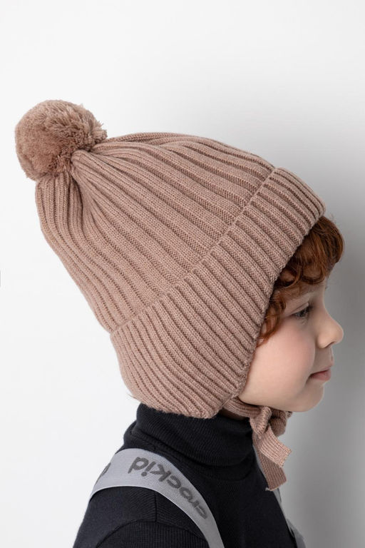 Crockid _ КВ 20293/ш/бежевый шапка дет