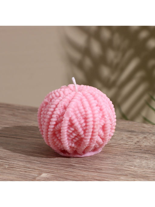 Свеча "Пряжа" 5х5х6,5 см, соевый воск