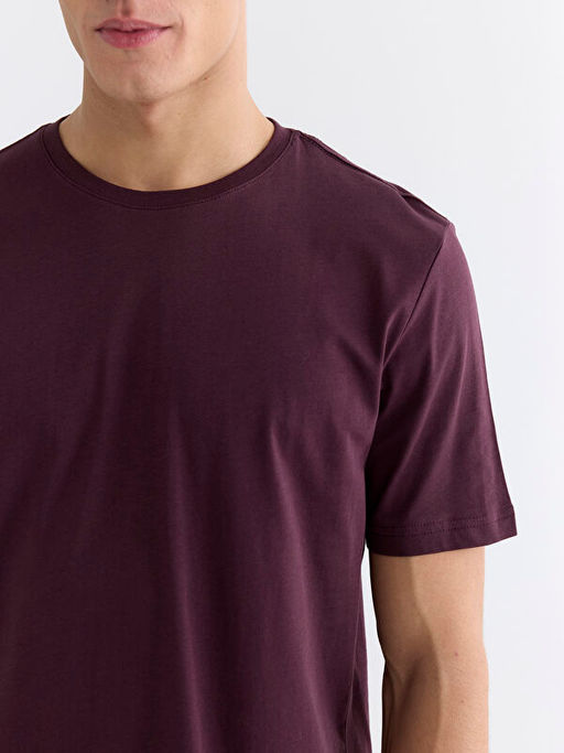 Bisiklet Yaka Penye Erkek Ti??rt