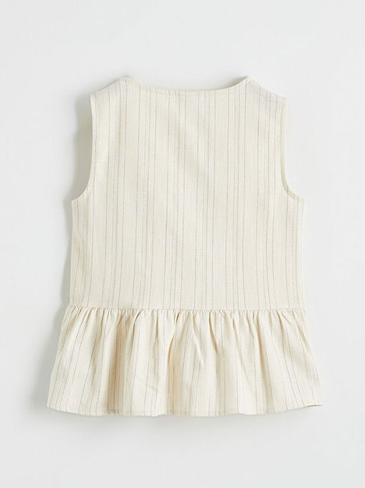 Bisiklet Yaka F?rf?r Detayl? K?z ?ocuk G?mlek