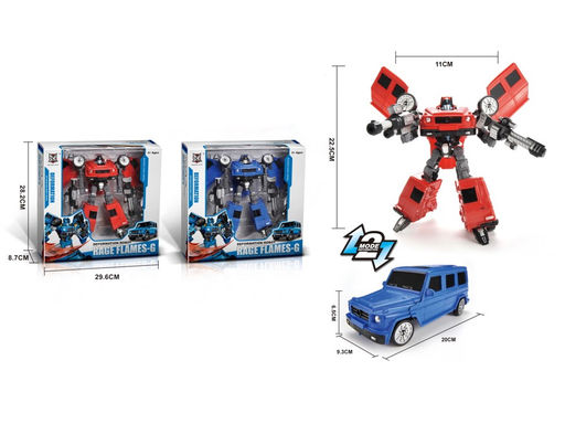 Робот-трансформер в коробке 29,6*9*28см (И-9515) в ассорт.