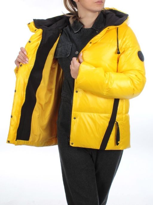 8329 YELLOW Куртка зимняя женская (200 гр. холлофайбера) - Fashion фото 10