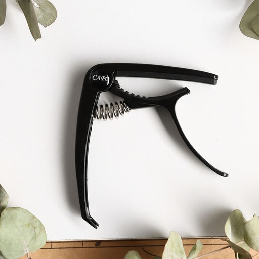 Каподастр для гитары, зажим для струн, черный