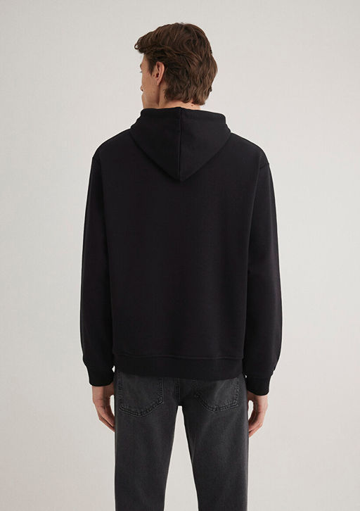 Mavi Logo Bask?l? Siyah Sweatshirt  фото 5