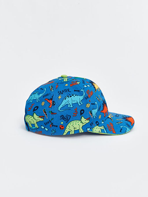 Dinozor Bask?l? Erkek ?ocuk Kep ?apka - Waikiki фото 2