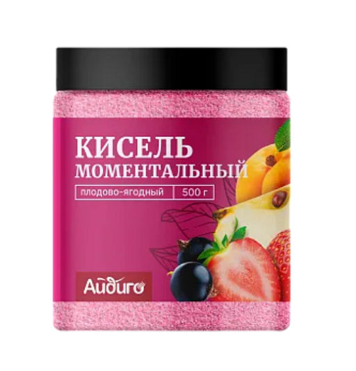 Кисель моментальный плодово-ягодный 500г - Айдиго фото 14