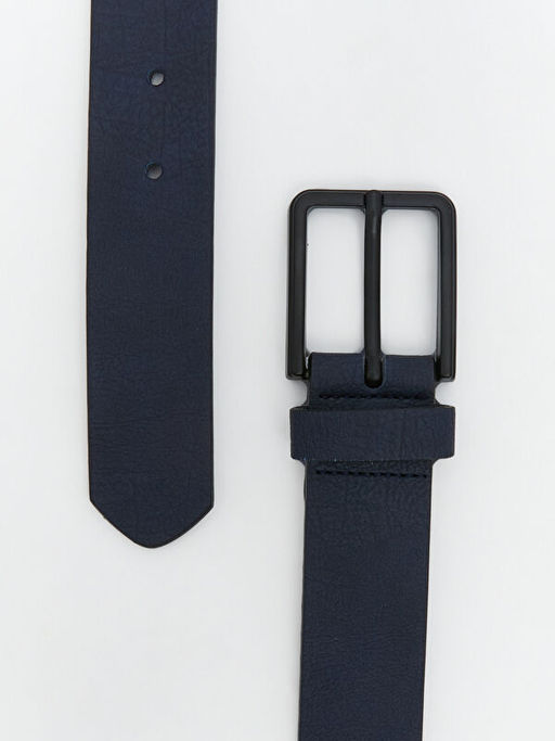 Deri G?r?n?ml? Erkek Kemer