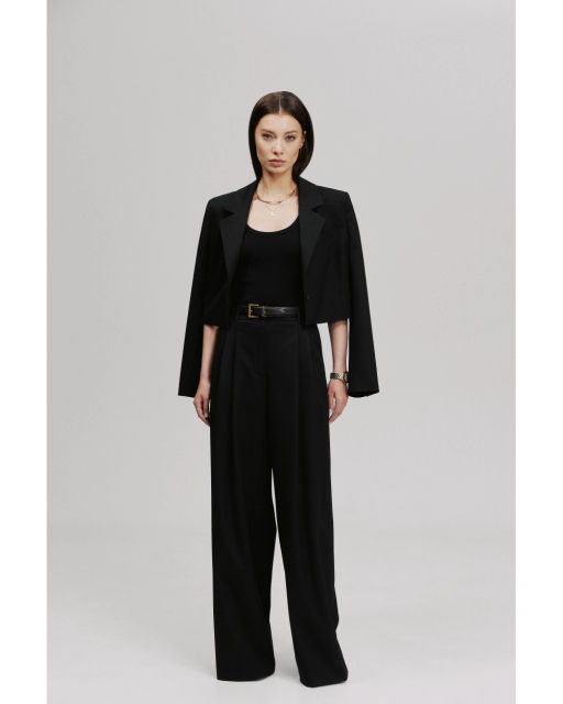 Жакет THE VERY 2407 черный  фото 2