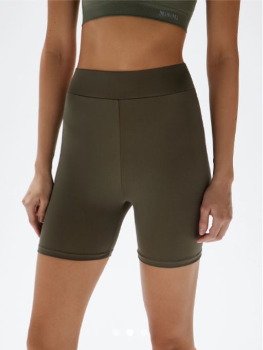 BMi_A 2711-01SS Шорты женские облегающие - militari