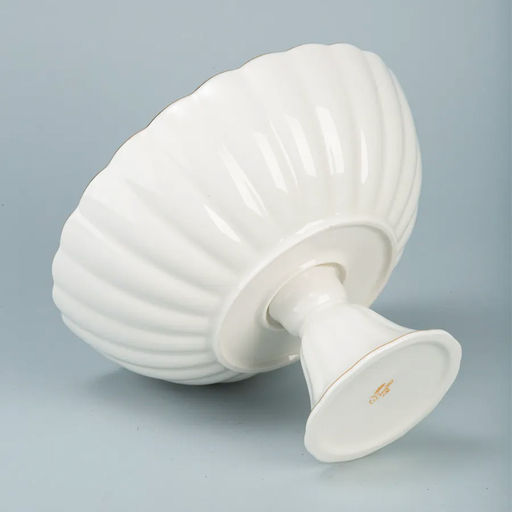 Фруктовница на ножке 20 см фарфор арт. 202409