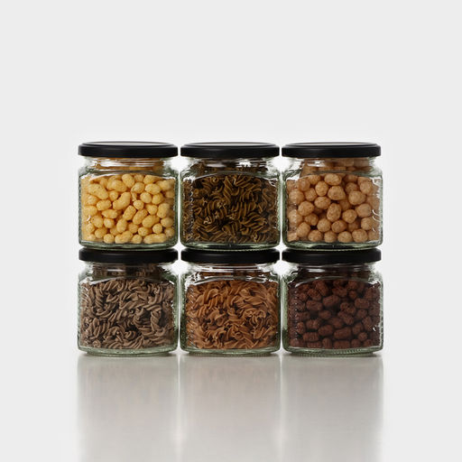 Набор стеклянных банок с черной крышкой и этикеткой, ТО-82, 0,39 л, 6 шт - Simaland фото 8